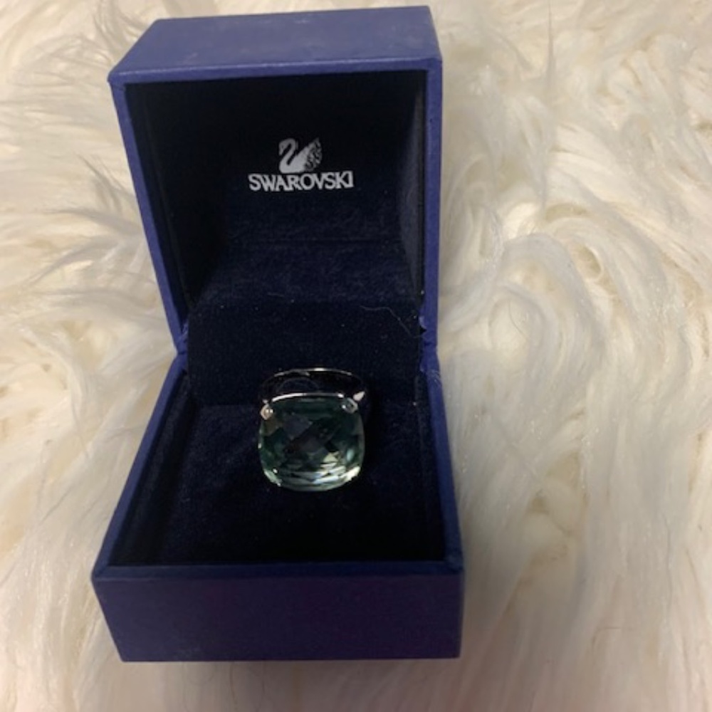 Aqua blue ring